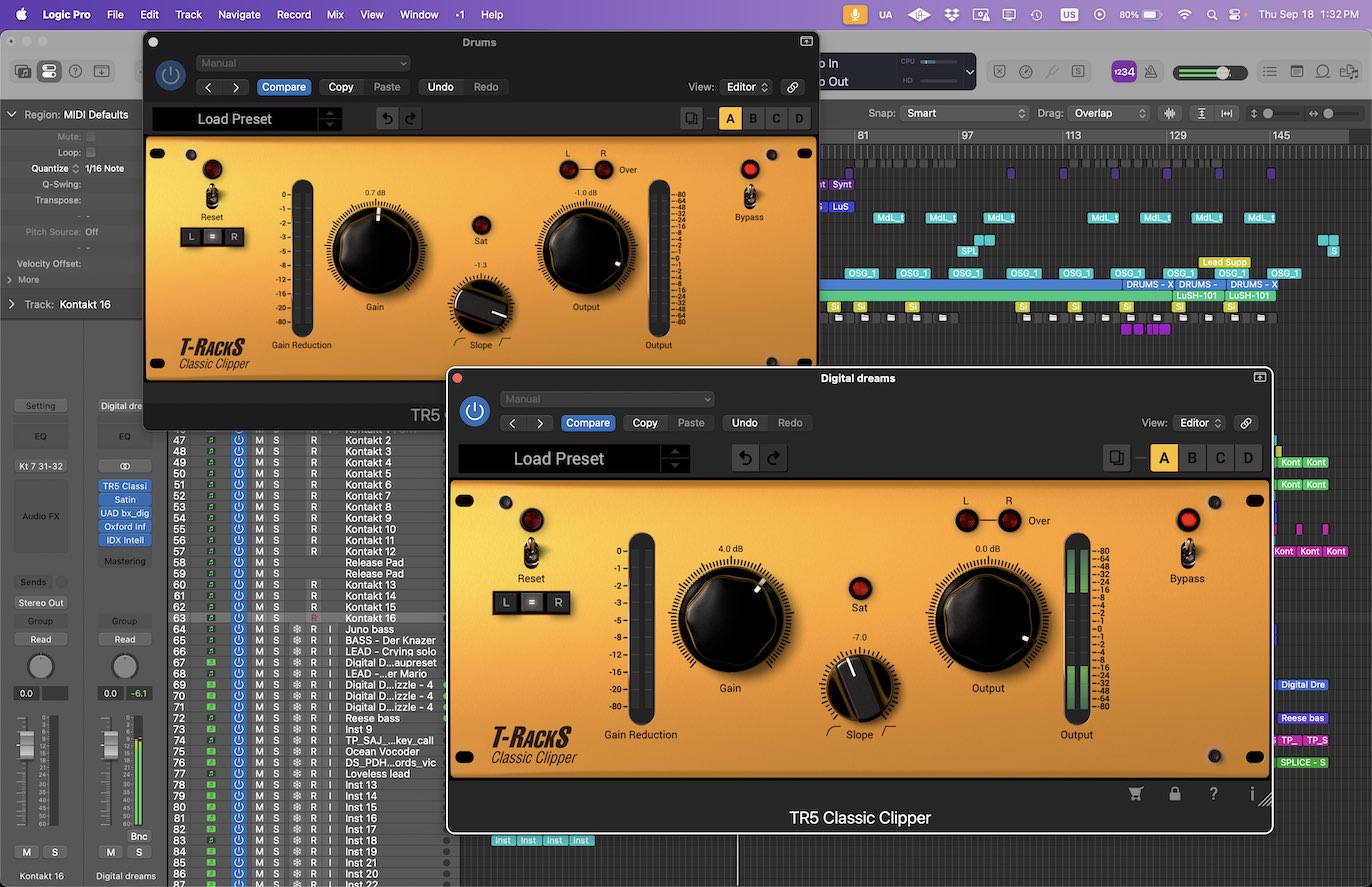 T-RackS Classic Clipper for synths