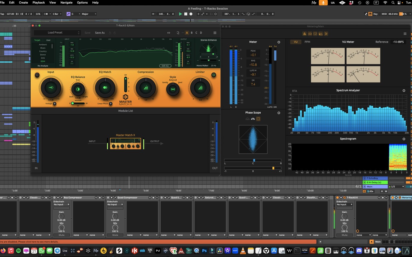 Nihil Young using T-RackS 6 Master Match