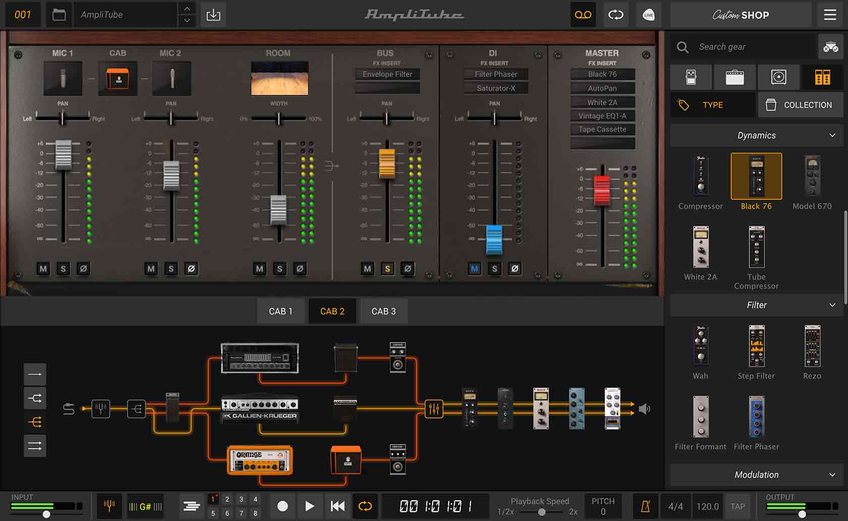 AmpliTube 5.6.0 download the last version for android