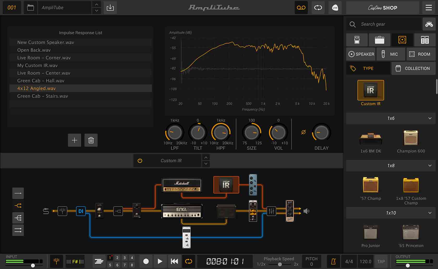 AmpliTube 5.6.0 download the last version for android