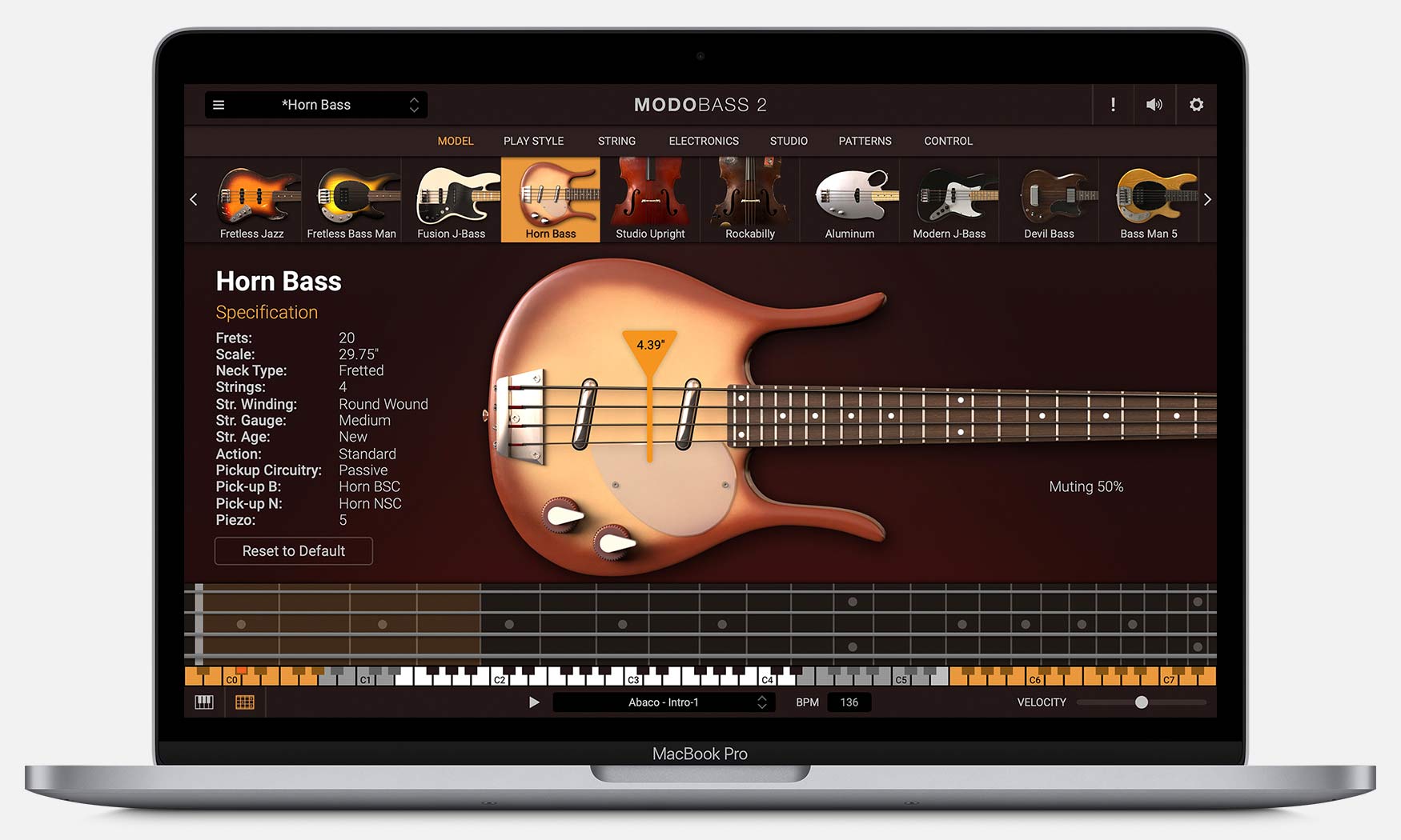 Macbook MODO BASS 2