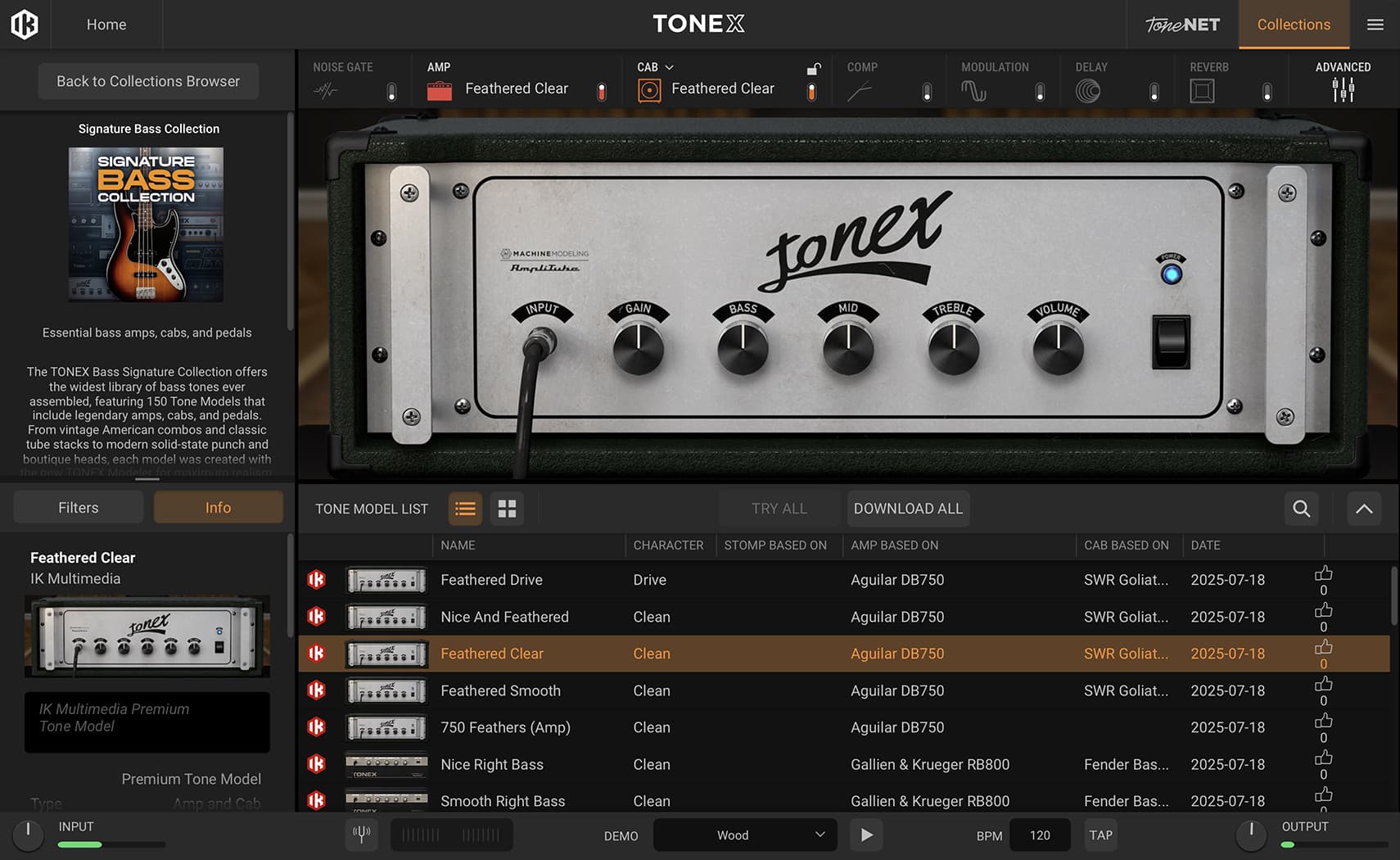 TONEX Bass